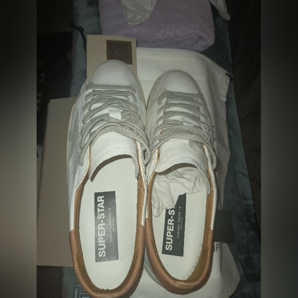 Golden Goose SuperStar Sneakers.
